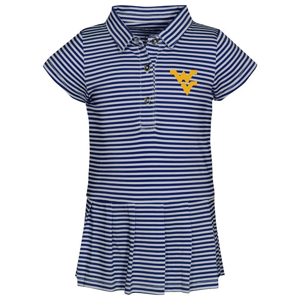 West Virginia Garb Infant Beatrice Polo Dress Onesie