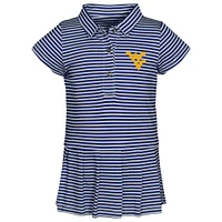 West Virginia Garb Infant Beatrice Polo Dress Onesie