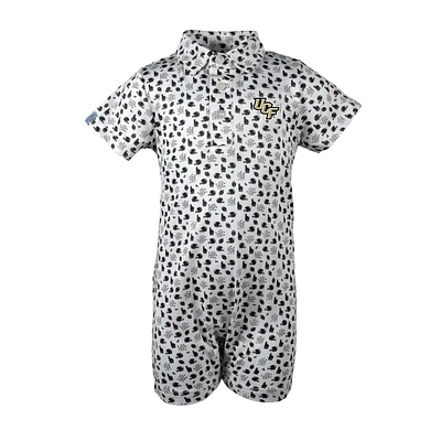 UCF Garb Infant Earnest Polo Romper