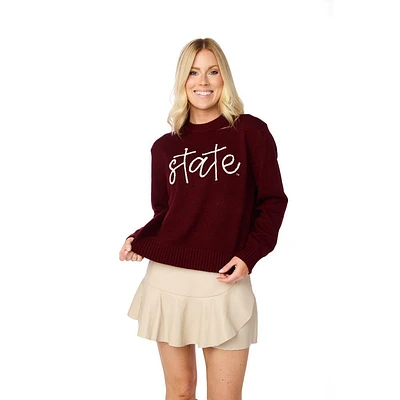 Mississippi State Stewart Simmons The Embroidered Sweater