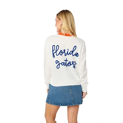 Florida Stewart Simmons The Glitter Script Cardigan