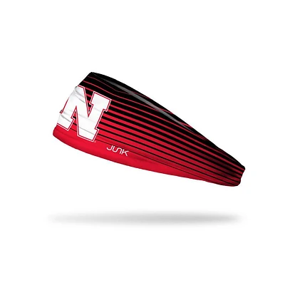 Nebraska Lite Team Stripe Headband