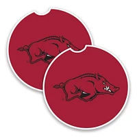 Arkansas 2-Pack Car Coasters
