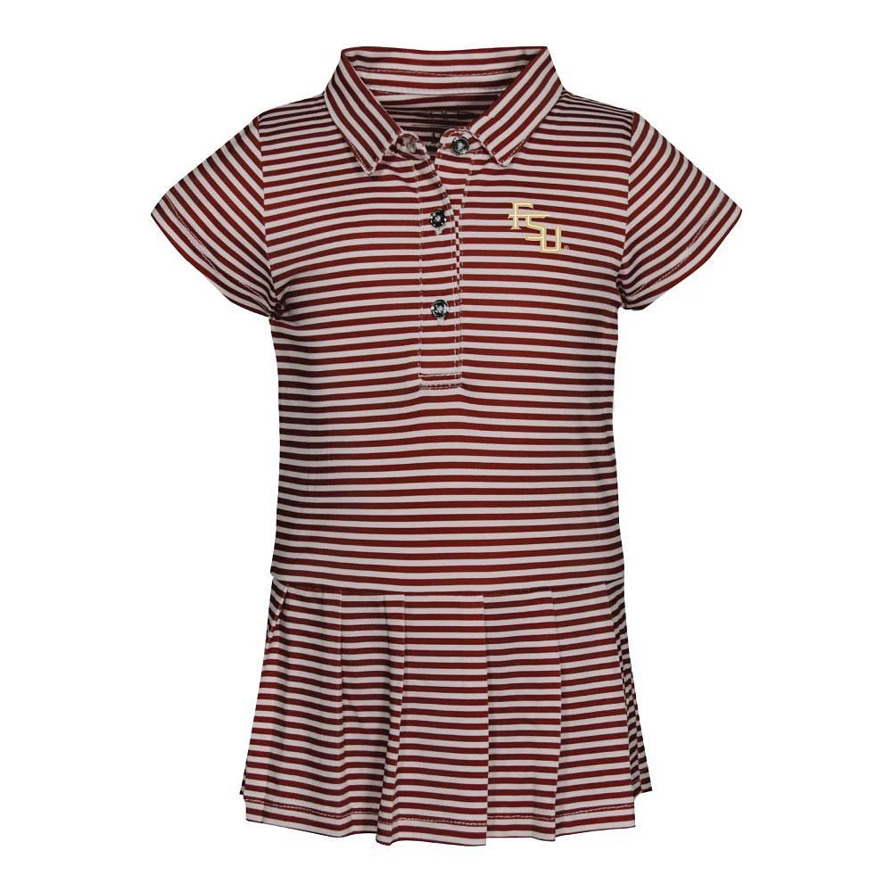 Florida State Garb Toddler Beatrice Polo Dress Onesie
