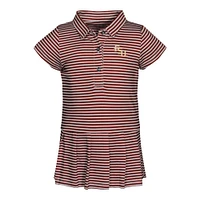Florida State Garb Toddler Beatrice Polo Dress Onesie