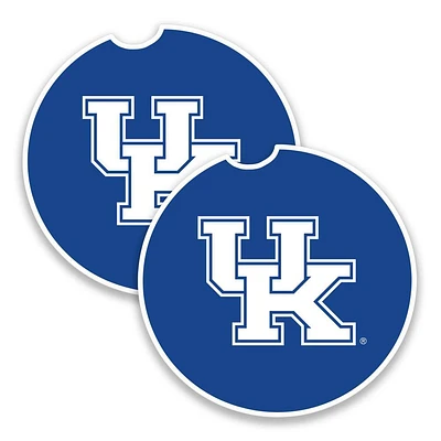 Kentucky 2-Pack Car Coasters