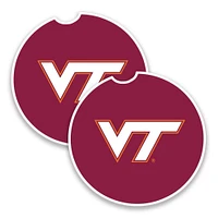Virginia Tech 2-Pack Car Coasters