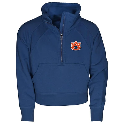 Auburn Garb YOUTH Dawn 1/2 Zip Cropped Fleece Pullover