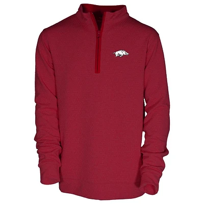 Arkansas Garb YOUTH Sterling Honeycomb 1/4 Zip Pullover