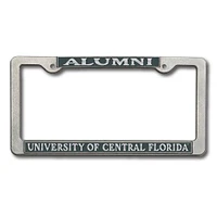 UCF Alumni Pewter License Plate Frame