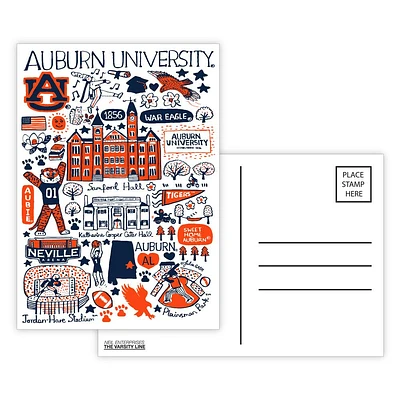 Auburn Julia Gash Postcard