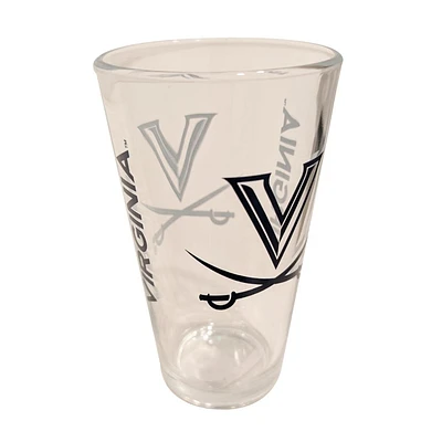 Virginia Logo Brands 16 Oz Gameday Pint Glass