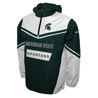 Michigan State Action Anorak Windshell Jacket