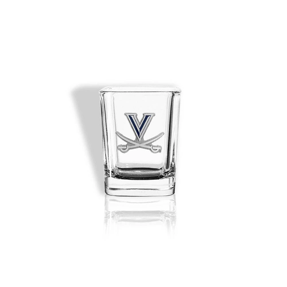 Virginia 2 Oz Sparta Pewter Square Shot Glass