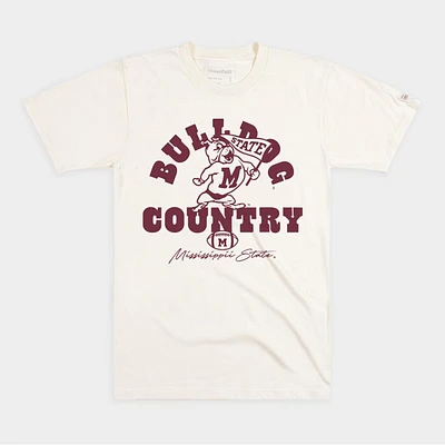 Mississippi State Homefield Vintage Bulldog Country Tee