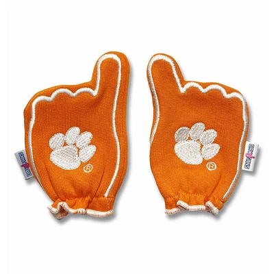 Clemson Day1Fans Newborn FanMitts