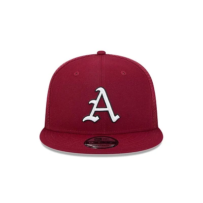 Arkansas New Era 9Fifty Snapback Flat Brim Hat