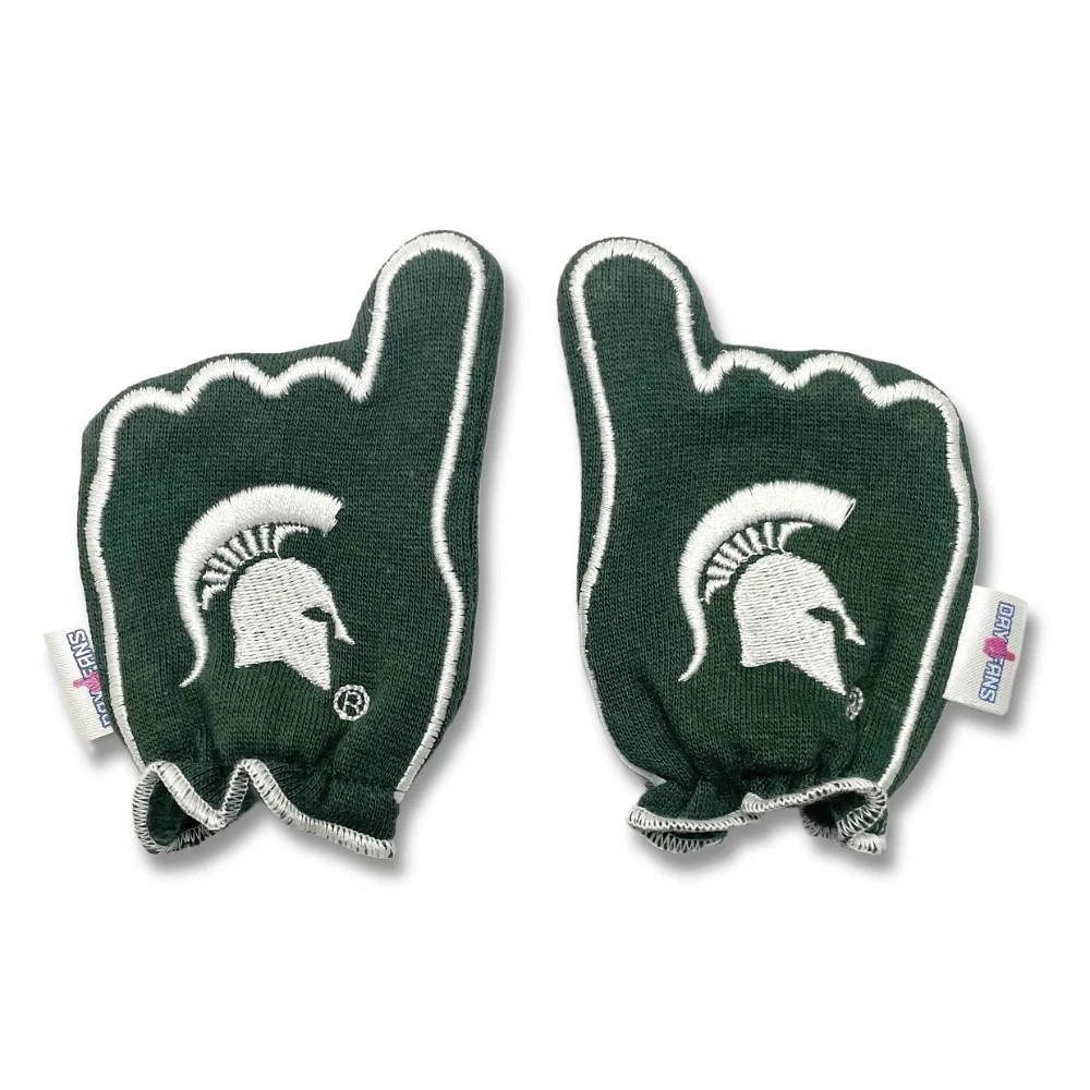 Michigan State Day1Fans Newborn FanMitts