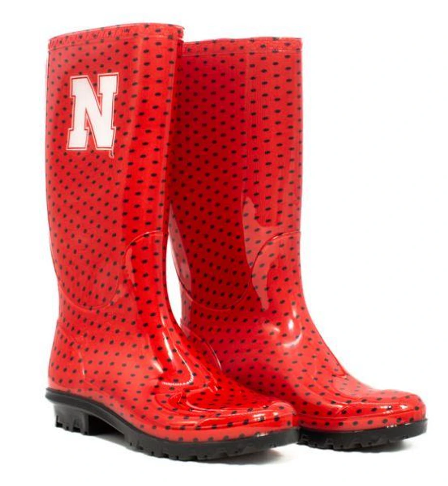 Nebraska Gameday Women's Rain Boots