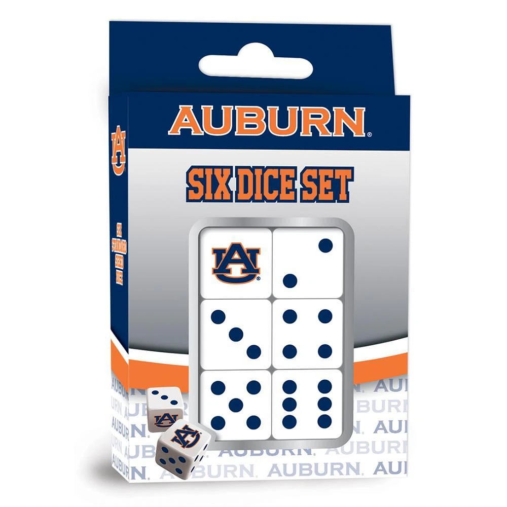 Auburn 6 Dice Set