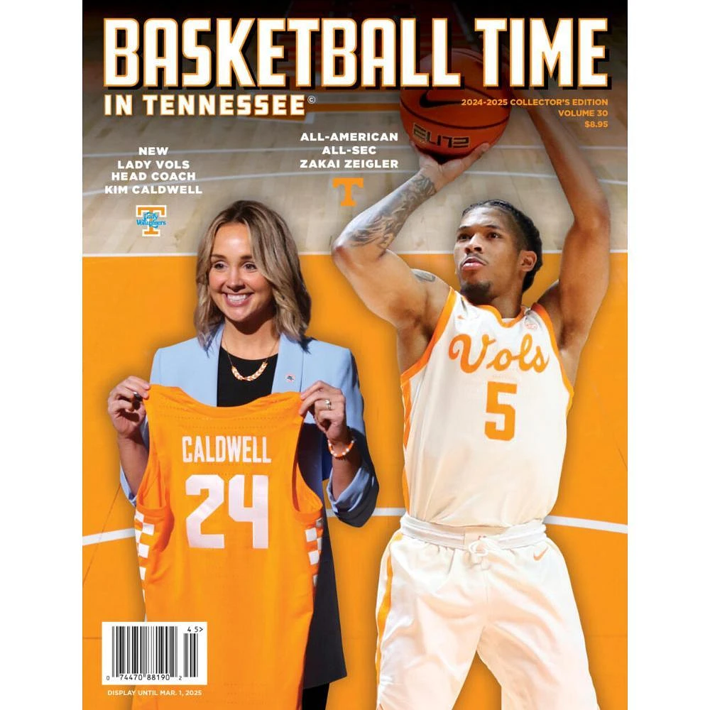 2024-2025 Basketball Time in Tennessee Magazine