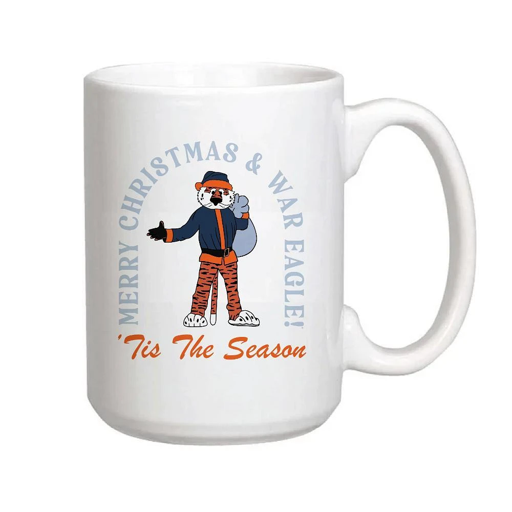 Auburn Aubie Claus 15 Oz Mug