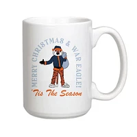 Auburn Aubie Claus 15 Oz Mug