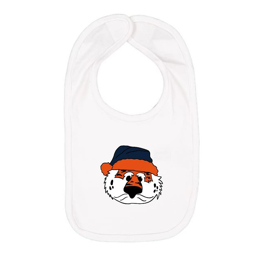 Auburn Aubie Claus Infant Premium Jersey Bib