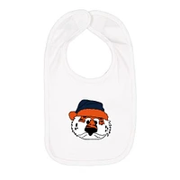 Auburn Aubie Claus Infant Premium Jersey Bib