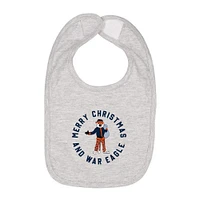 Auburn Aubie Claus War Eagle Infant Premium Jersey Bib