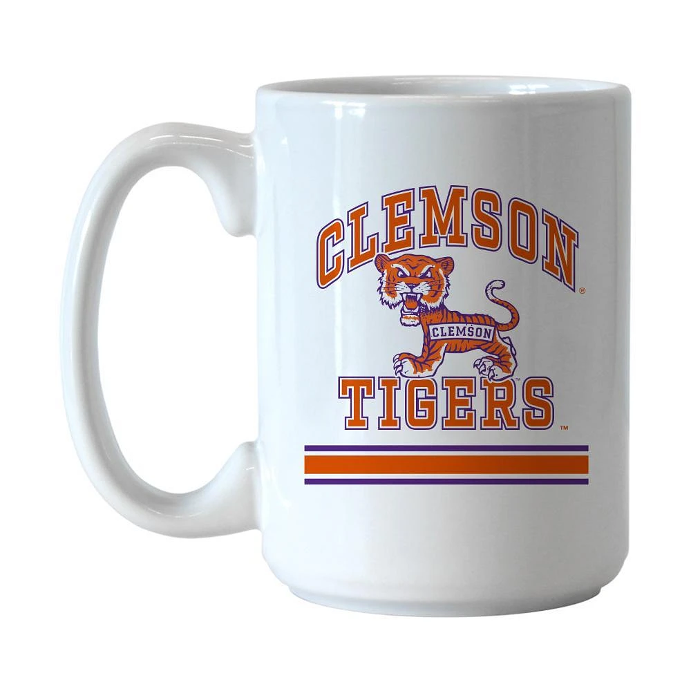 Clemson Logo Brands 15 Oz Vault Mug