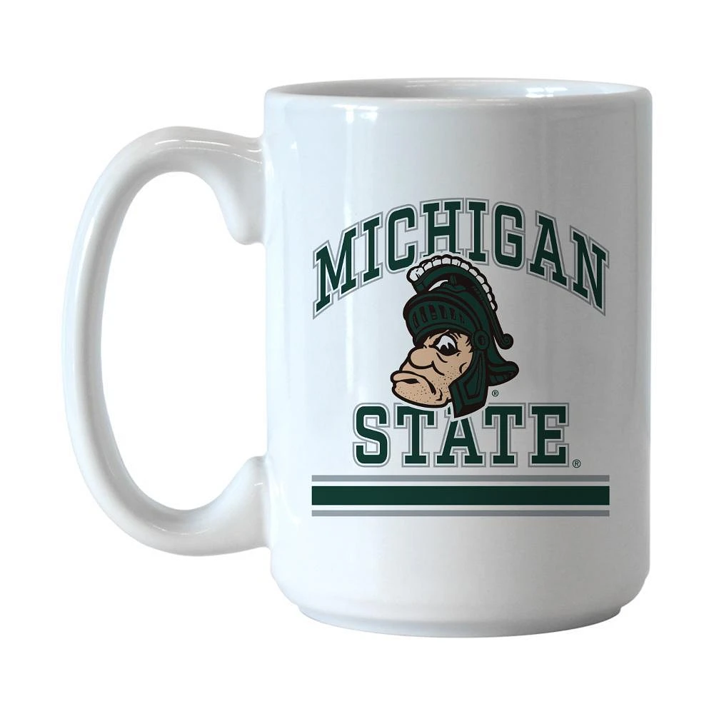 Michigan State Logo Brands 15 Oz Vault Mug