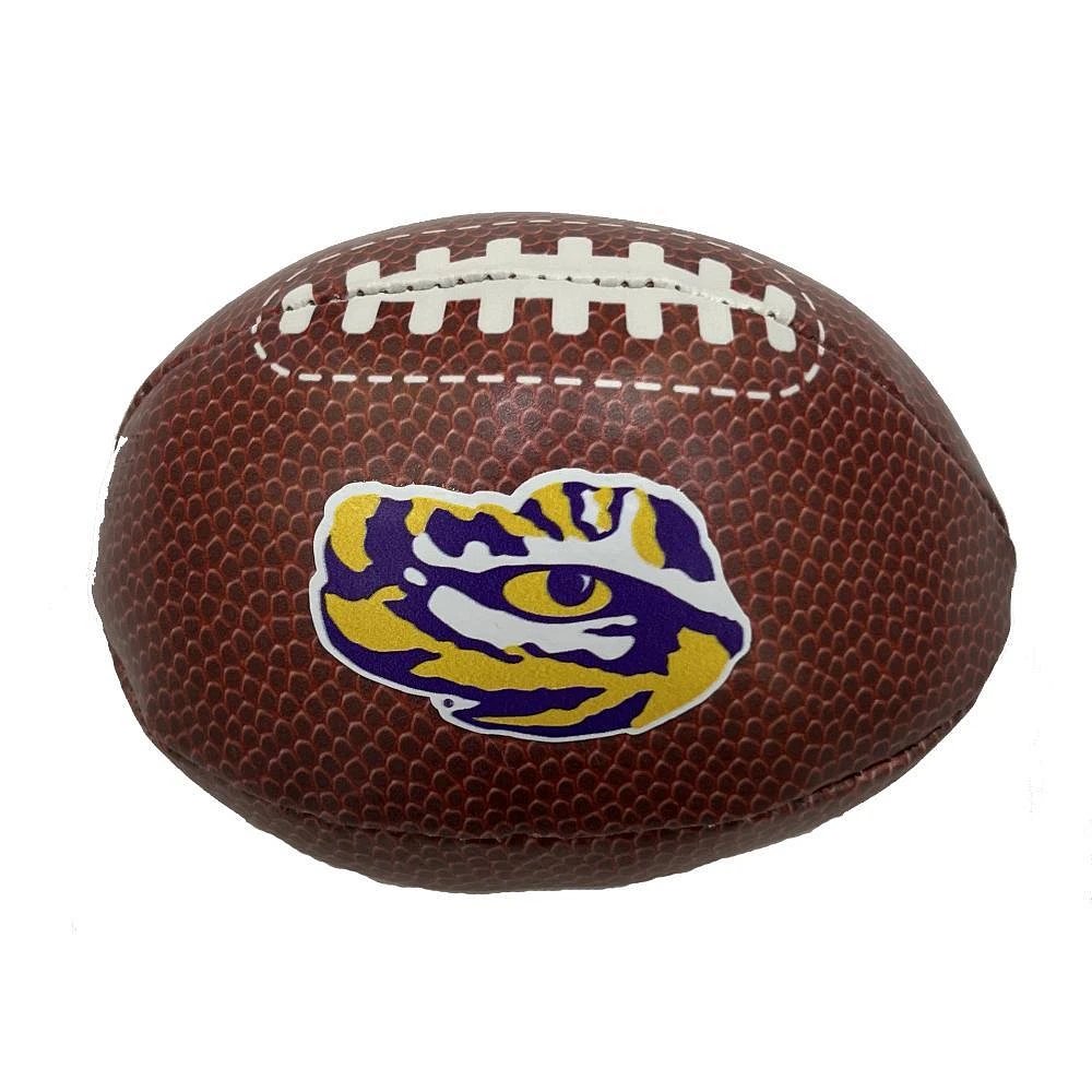 LSU Logo Brands Composite Plush Football