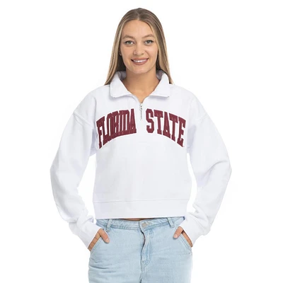 Florida State Zoozatz Applique Sport Crew 1/4 Zip Pullover
