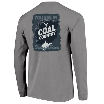 West Virginia You Are Coal Country Comfort Colors Long Sleeve Tee