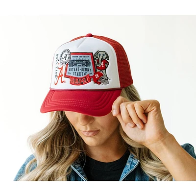 Alabama Gameday Social Layer Patch Foam Trucker Hat