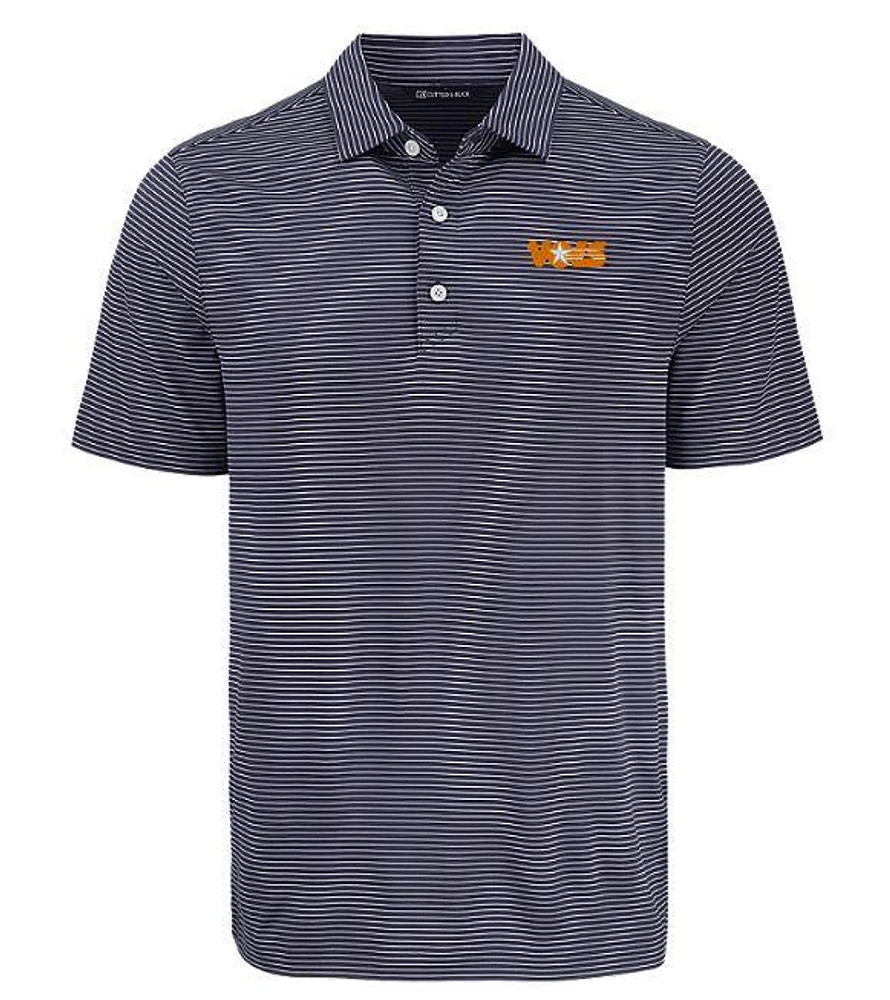 Tennessee Cutter & Buck Vol Star Forge Fine Line Polo