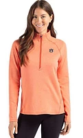 Auburn Cutter & Buck Peshastin Fleece Half Zip Pullover