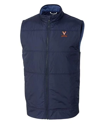 Virginia Cutter & Buck Men's Stealth Quilted Vest