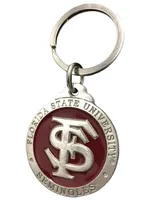  Florida State Heritage Pewter Key Chain (Garnet Emblem)