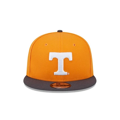 Tennessee New Era 9Fifty Snapback Two Tone Flat Brim Hat