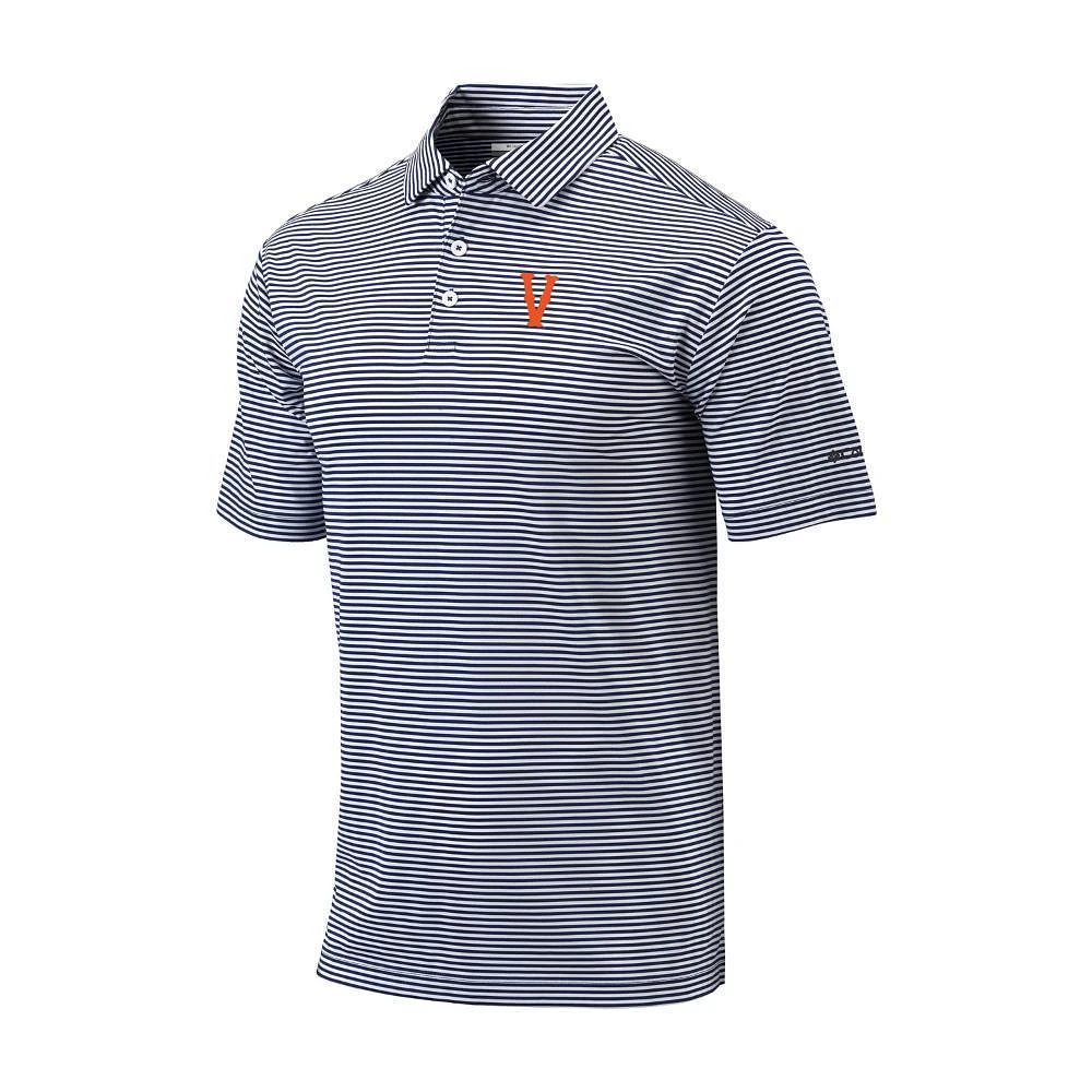 Virginia Columbia Golf Vault Omni-Wick Club Invite Polo