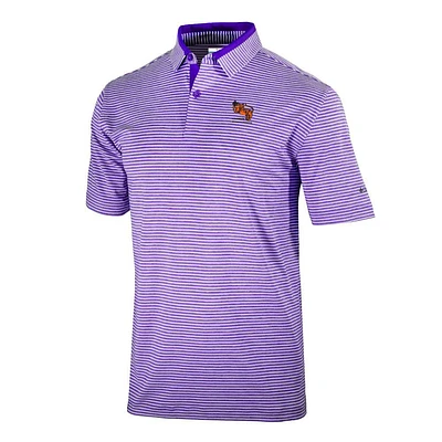 Clemson Columbia Golf Vault Omni-Wick Golden Hills Polo