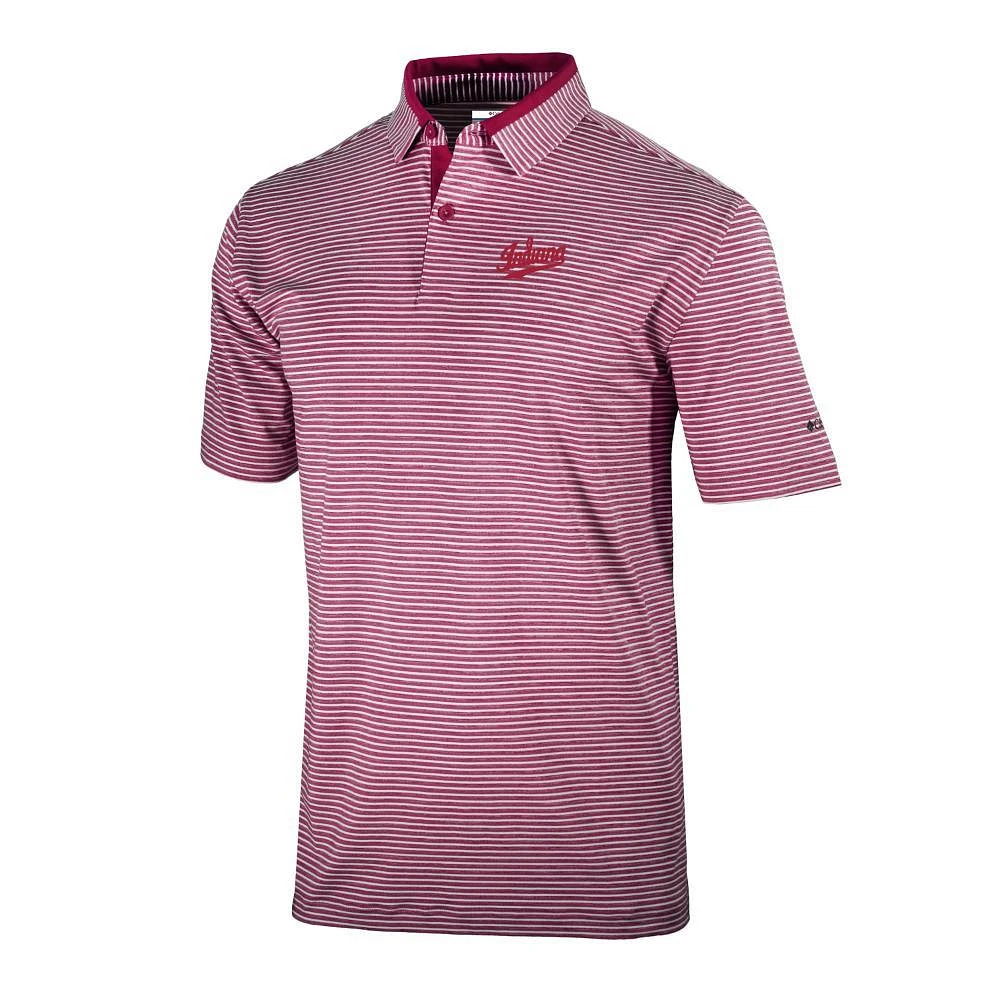 Indiana Columbia Golf Script Omni-Wick Golden Hills Polo