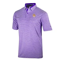 LSU Columbia Golf Vault Omni-Wick Golden Hills Polo