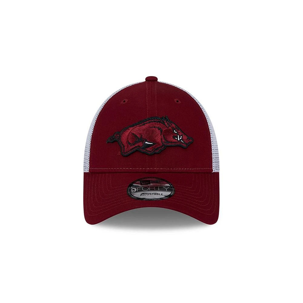 Arkansas New Era 9Forty Snapback Mesh Trucker