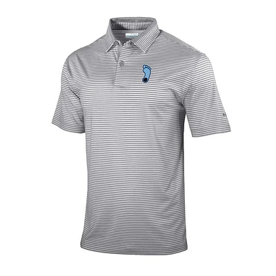 UNC Columbia Golf Heel Omni-Wick Golden Hills Polo