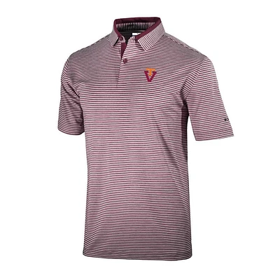 Virginia Tech Columbia Golf Vault Omni-Wick Golden Hills Polo