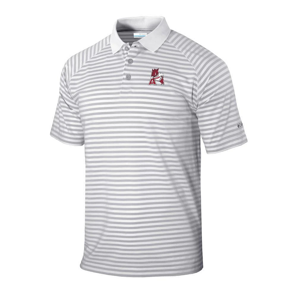 Arkansas Columbia Golf Vault Omni-Wick League Polo