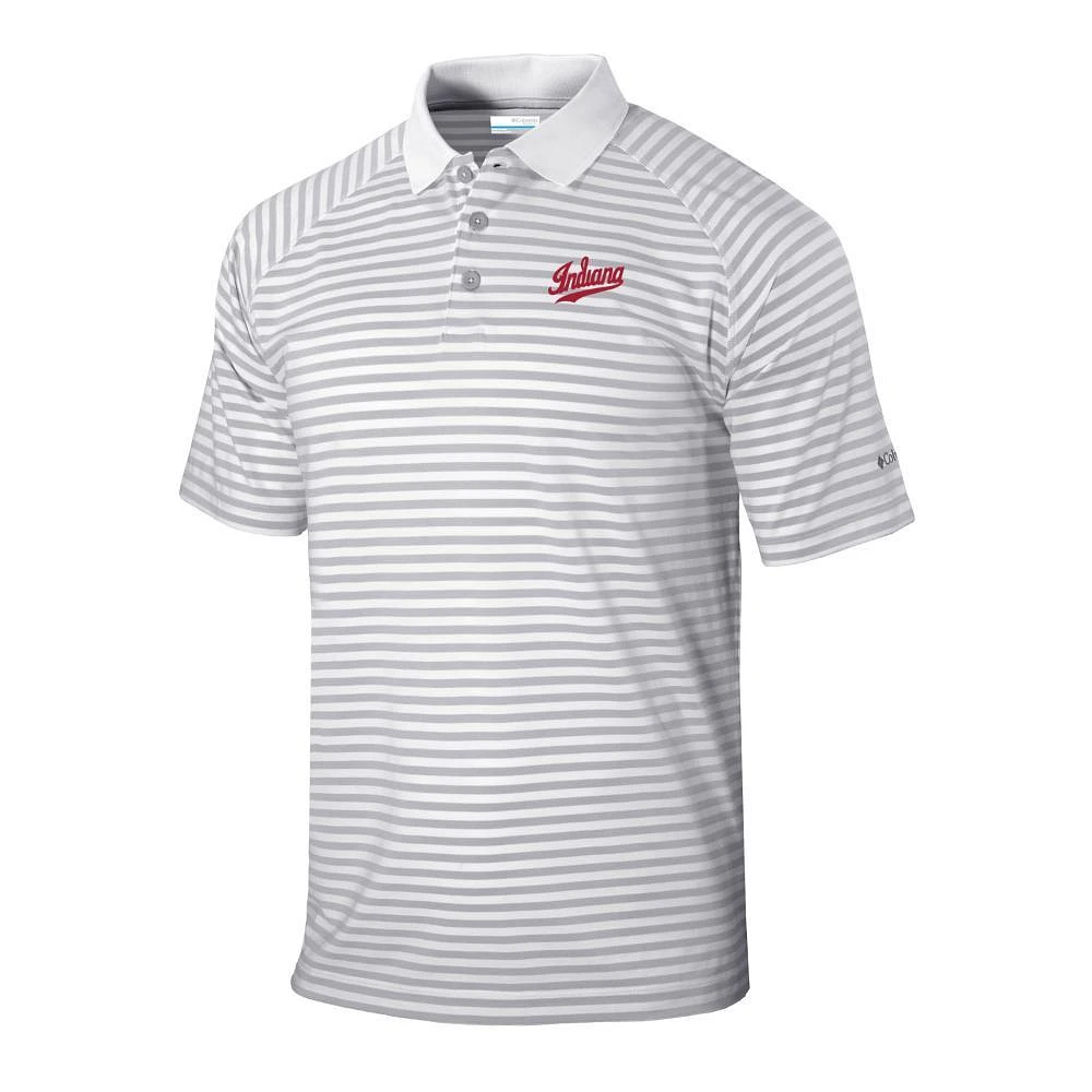 Indiana Columbia Golf Script Omni-Wick League Polo